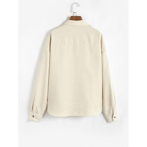 Corduroy Drop Shoulder Shirt