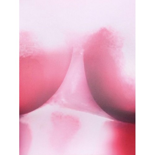 Tie Dye 3D Print Crop T Shirt